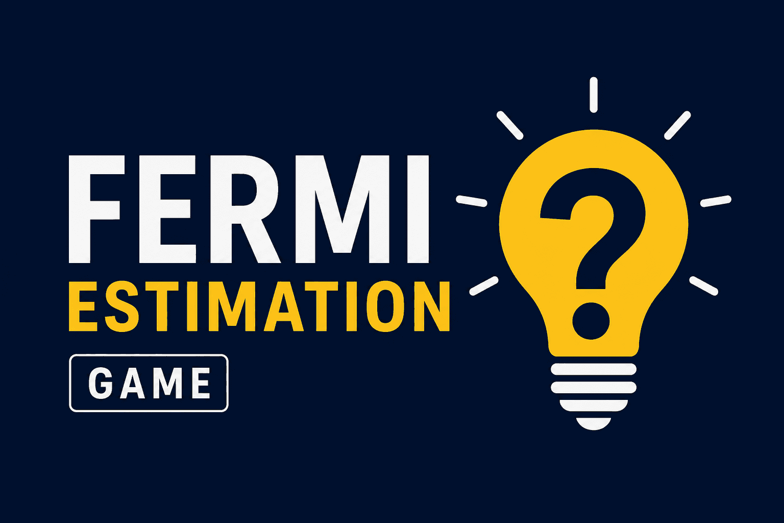 Fermi Estimations